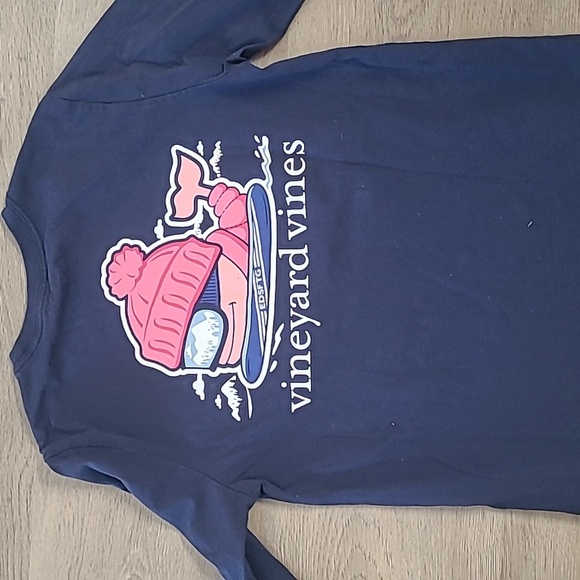 Vineyard Vines  lot of two Halloween Long Sleeve winter whale size S (8-10) - Picture 5 of 9